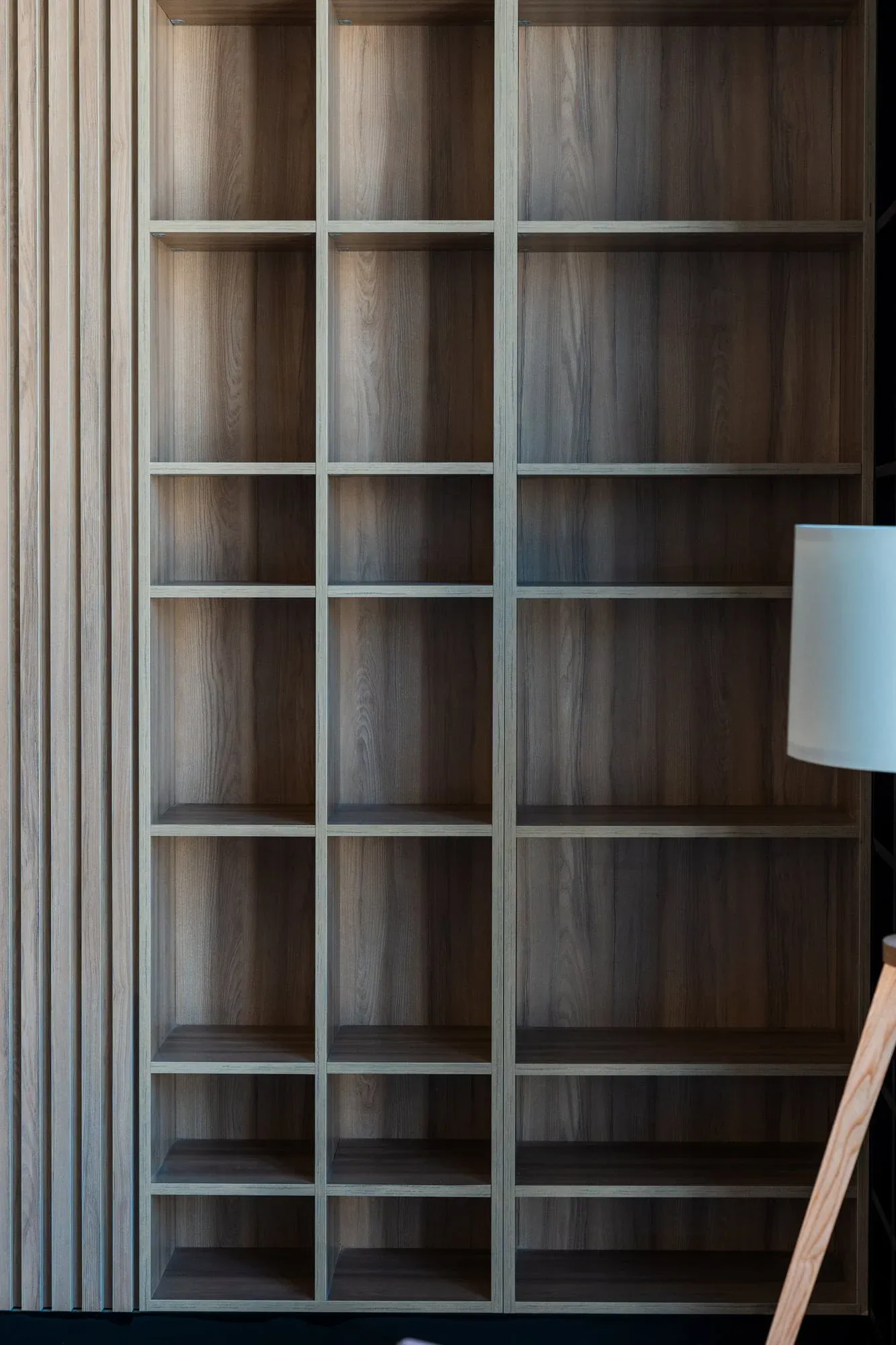 Wall cladding detail showing various profiles including plain, ribbed, and fluted treatments