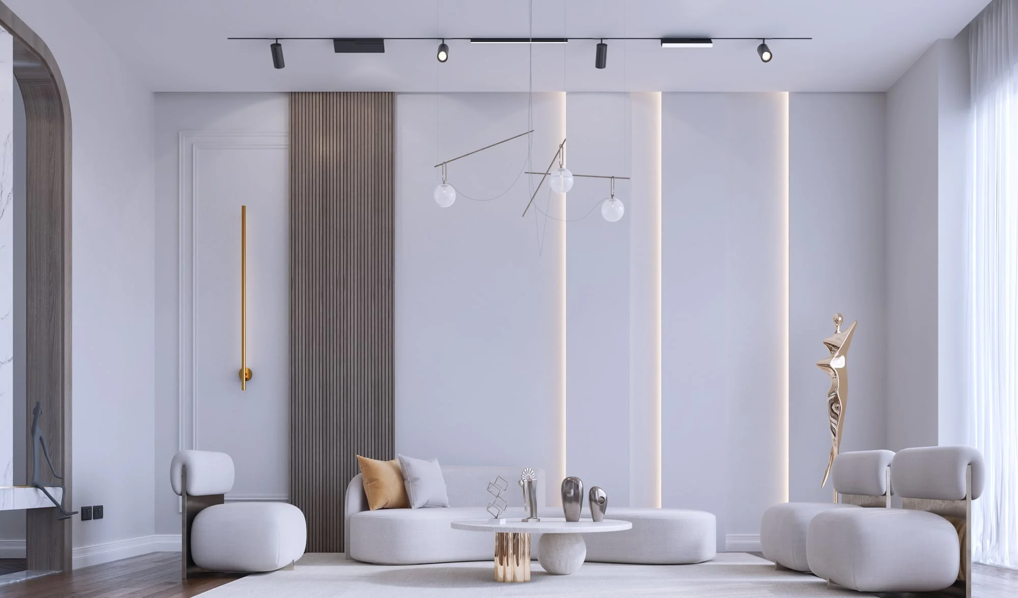 Carpenter working with wood in a professional workshop